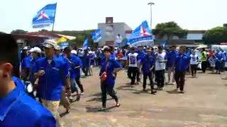 Ribuan Simpatisan Padati Rapat Umum Partai Demokrat di JIE Expo Kemayoran
