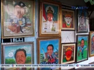 Begini Bila Tokoh Politik dan Capres Dilukis Begaya Karikatur