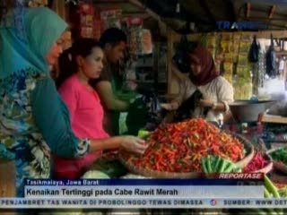 Harga Cabai Melonjak Akibat Minimnya Pasokan