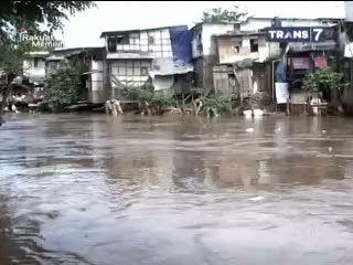 Banjir Kiriman, Kampung Pulo Terendam