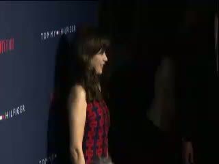 Tommy Hilfiger With Zooey Deschanel in Los Angeles