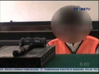 Jalani Sidang Perdana, Pelaku Kolor Ijo Menangis