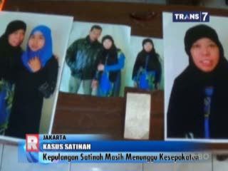 Kepulangan Satinah Masih Menunggu Kesepakatan