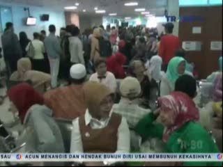 Ratusan CPNS Serbu RSUD Budhi Asih, Pasien pun Terbengkalai