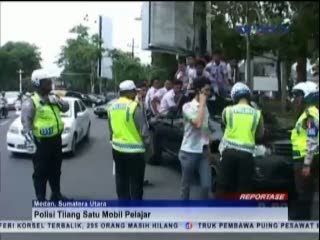 Begini Aksi Pelajar Usai Ujian Nasional