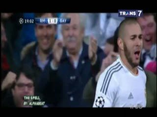 Gol Tunggal Benzema Bawa Madrid Taklukkan Bayern