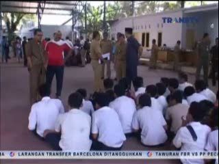 Puluhan Pelajar Terjaring Razia Saat Bolos Sekolah