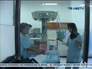 Bayi Berkepala Dua Dirawat di RS Pirngadi Medan