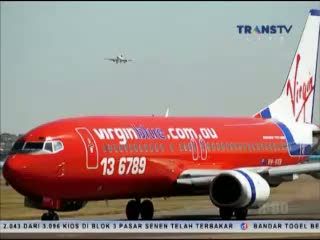 Pesawat Virgin Blue 737-800 Dibajak