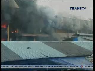 Ribuan Blok III Hangus Dilalap Api