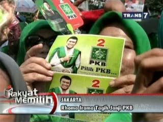Pendukung Rhoma Irama Tagih Janji PKB