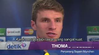 Kalah 0-4, Thomas Muller: Kami Menghadapi Lawan Kuat