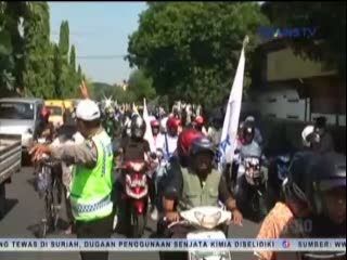 Jelang Hari Buruh, Mahasiswa dan Buruh Turun ke Jalan