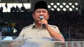 Di Depan Buruh, Prabowo Sindir Pemimpin yang Bohong