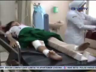 Suami Tega Bacok Istri Lantaran Tak Mau Makan