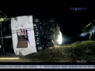 KA Bogowonto Tabrak Kontainer di Cirebon