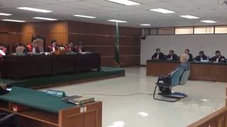 Eksepsi Ditolak, Anggoro Minta Dirawat 