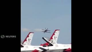 Pesawat Gagal Bermanuver Terekam Kamera