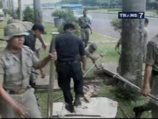 Razia PKL Kawasan Monas