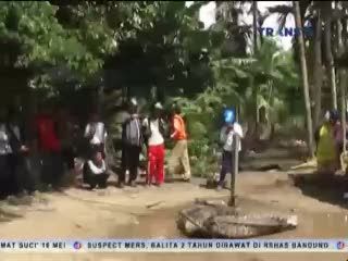 Buaya Sepanjang 4 Meter Ditangkap Warga