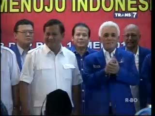PAN Resmikan Koalisi Dukung Prabowo