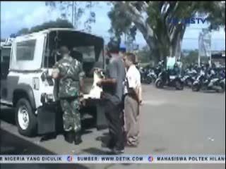 Diberhentikan saat Razia Kendaraan, Anggota TNI dan Polri Adu Jotos