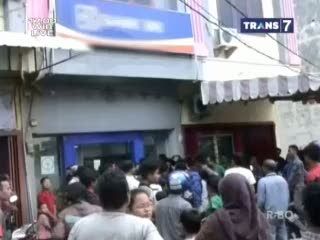 Pencuri di ATM Babak Belur Dihajar Massa