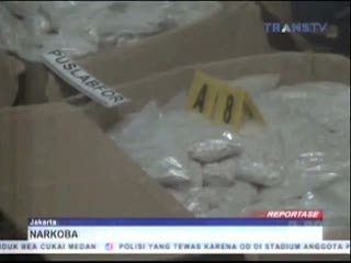 Pabrik Narkoba Berkedok Bengkel Bubut Digerebek
