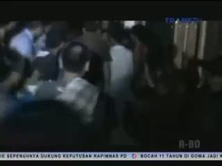 Pencuri Motor Babak Belur Dihajar Massa