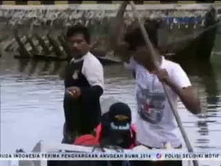 Kapal Kapolres Hilang Dihantam Ombak