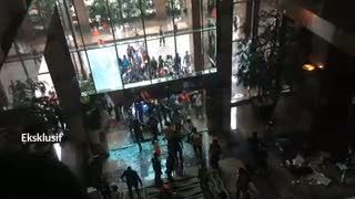 Kericuhan Warnai Demo di PT Freeport Jakarta 