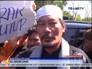 Ratusan Warga dan Ormas Dukung Penutupan Dolly