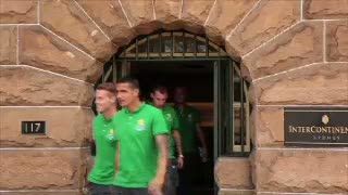 Skuat Socceroos Plesiran ke Kebun Botani Sydney