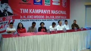 Resmikan Posko Tim Kampanye Nasional, Jokowi Ingin Semua Tim Nyambung