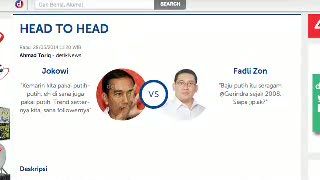 Jokowi Vs Prabowo Berebut Kemeja Putih