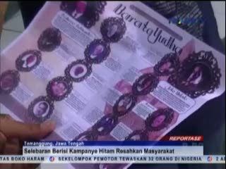 Jelang Pilpres, Selebaran Kampanye Hitam Resahkan Masyarakat