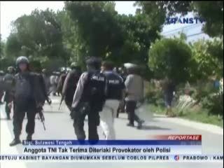 Pasca Bentrokan Dua Desa, Oknum Anggota TNI Tantang Polisi Berkelahi