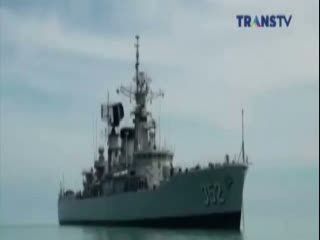 TNI Siagakan Kapal Perang di Tanjung Datuk