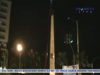 Tugu Kujang Dicuci Menjelang Ulang Tahun Bogor