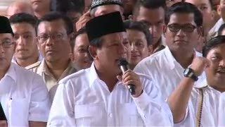 Dianggap Punya Dosa Masa Lalu, Ini yang Harus Dilakukan Prabowo