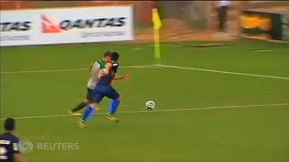 Socceroos Australia Petik Kemenangan 2-0