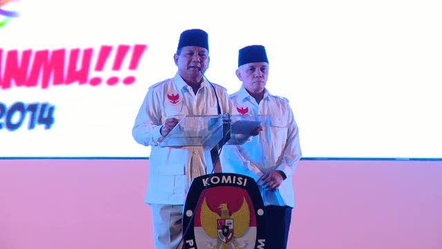 Prabowo Janji Dukung Pilpres Damai