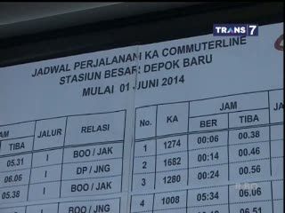 Jadwal Commuter Line Bermasalah, Penumpang Menumpuk