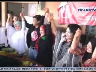 Puluhan Janda Dukung Pasangan Jokowi-JK