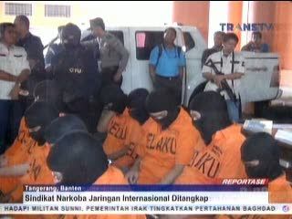Sindikat Narkoba Jaringan Internasional Ditangkap