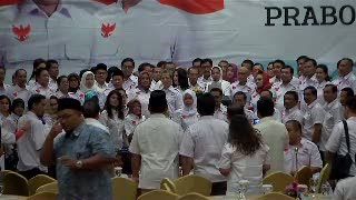 Panen Dukungan Anggota Fraksi Demokrat, Prabowo Puja Puji SBY