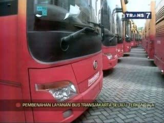 Potret Buram Bus Transjakarta
