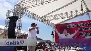 Prabowo Gelar Kampanye di Makassar