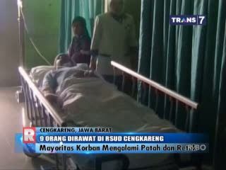 9 Orang Korban Bus Pariwisata Dirawat di RSUD Cengkareng