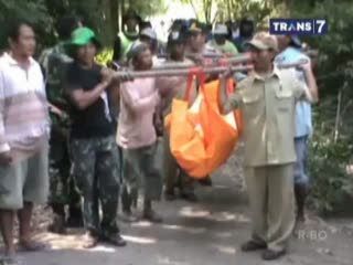 Penemuan Mayat Hangus Terbakar Hebohkan Warga